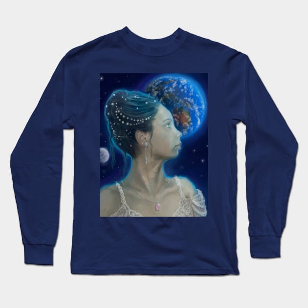 The Isolation of Sybil Evans Long Sleeve T-Shirt by theartofriannastahl